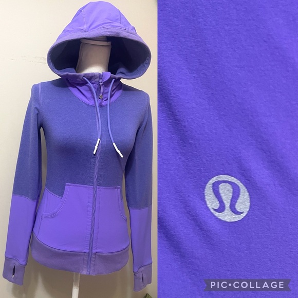 Lululemon Voyage Hoodie power purple🤍 - Picture 3 of 6